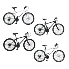 닥터바이크 26인치 21단 유사 MTB 자전거 F-26A, 올화이트, 미조립