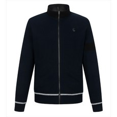 슈페리어골프 겨울남성 등판 패딩 패치 니트 방풍 점퍼-pt