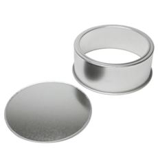 【阿肥的店】日本製巴斯克15cm直角圓模，不沾活底圓形乳酪蛋糕模，輕鬆製作美味甜點, 1個