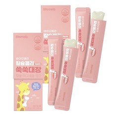바이오메라 칼슘젤리 쑥쑥대장 복숭아맛 15p, 300g, 2개