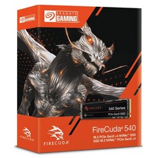 SEAGATE FireCuda 540 Gen5 PCIe 5.0 M.2 NVMe SSD 固態硬碟, 1TB (ZP1000GM3A004)