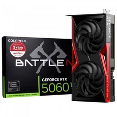 COLORFUL 지포스 RTX 5060 Ti BATTLE AX DUO D7 16GB 도우정보