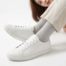 1291-WHITE MF 1291 러들램 로우 천연소가죽 스니커즈 제트화이트 - WHITE 마이애미프로젝트