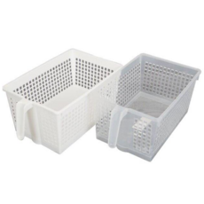 聯府 手把深型大置物收納籃, 透明, 1個