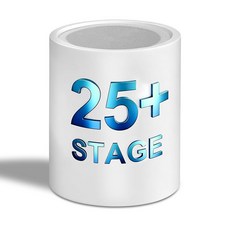 경수용 샤워 필터 교체 카트리지 25단계 효율적인 금속을 제거하는 고출력 범용 워터 염소 및 감소
