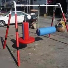 감각통합 그네 실내놀이 교구 감통 놀이치료 체육 대근육 가정용 감각발달 프레임 발달 훈련, 버건디 스퀘어, 1개
