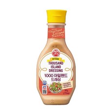 오뚜기 1000 아일랜드 드레싱, 2개, 500g