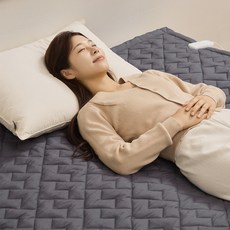 세인트리빙 블리스 프리미엄 매트 카본 탄소매트 전자파없는 워셔블 국내생산 한일의료기, 슈퍼싱글(1100x2000), 블리스 매트 딥그레이