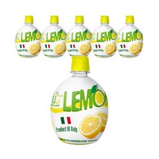 박대표마켓 레몬즙 원액 100% 착즙 레몬주스, 200ml, 6개