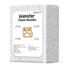 햄찌세상 종이베딩 햄스터베딩 소동물 그린, 1개, 450g