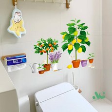 화분 진열대 5단 거실 화분정리대 원목 선반 베란다, 1개, 레몬 화분