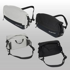 BLACKYAK 블랙야크 등산 여행용 허리가방 스포츠 운동 크로스백 롤탑힙색 2BYABXU913 2889593, WH, 1개