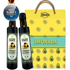 리모나다 프리미엄 100% 최상급 냉압착 엑스트라버진 아보카도 오일 2병 선물세트, 2개, 250ml