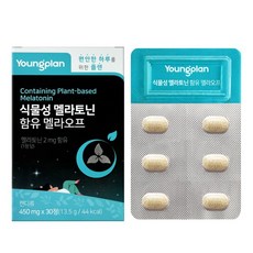 영진약품 식물성 멜라토닌 함유 멜라오프, 1개, 13.5g