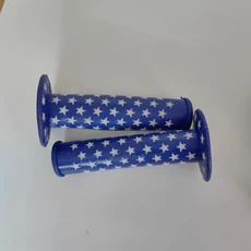 1쌍 자전거 액세서리 고무 핸들 바 그립 5 색 미끄럼 방지 부품, [13] blue, 1개