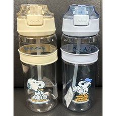 【霏霓莫屬】史努比 奧拉夫 胡士托 餅乾輕巧手提水瓶 700ml, 1個, 藍色-奧拉夫, 藍色-奧拉夫