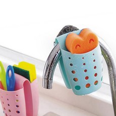 하라 2칸 싱크대 수세미걸이 수세미꽂이 수세미받침 수세미건조대, 1개