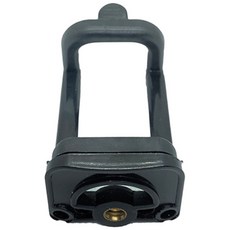 二代防滑U型手機夾 隨身寶夾 手機夾 自拍神器 相機 自拍桿 自拍棒 自拍器 夾約5.5-8.5cm, 黑色, 1個