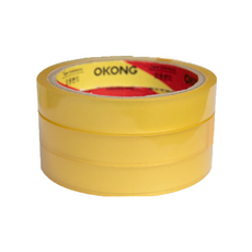 오공 투명 문구테이프 16mm x 40m, 3개