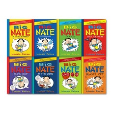 빅 네이트 Big Nate #1-8 낱권 세트, HarperCollins