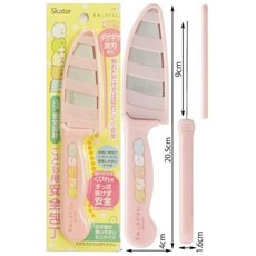 Skater 日本 兒童安全菜刀 兒童菜刀 安全菜刀 砧板 不鏽鋼 Kiity 角落生物 水果刀 塑膠菜刀 Yaxell, 1個, 不鏽鋼刀-角落生物 / 4827