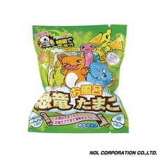 NOL / BANDAI 入浴球 恐龍蛋 動物 汽車總動員 越野陀螺系列, 1個, 恐龍蛋入浴球