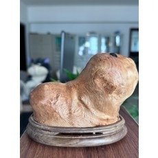 太行崖柏 盤香香熏爐 高度11cm 寬度13cm, 如圖所示, 1個