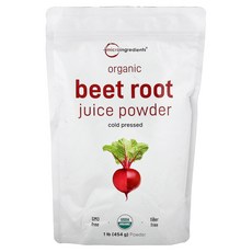 Micro Ingredients 마이크로 인그리디언츠 비트 454g 파우더 영양제 건강보조식품, 1개
