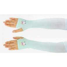 예쁜 투톤 손등 쿨토시 쿨원단 통기성 굿