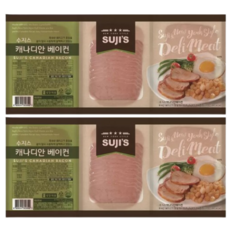 코스트코 수지스 캐나디안 베이컨 720g(240gx3입), 2개, 720g