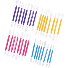 BEBEMOKO 프라모델 아트 나이프 베베모코 4 판화 커터 폴리머 클레이 그레이버 도자기 트리밍 도구 조각 크래프트 액세서리 블루 Q1714733, 1개