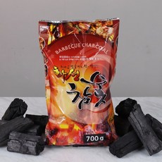 화성 참 숯 700g VV 바베큐 고기 구이용 캠핑, 1개, 화성 참숯 (105018)