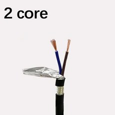 코어 차폐 케이블 제어 신호 구리 와이어 오디오, 1 5 mm2, 1Meter, 5. 2 Cores, 1개