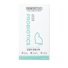 프롬벳 고양이 유산균 영양제 프로바이오틱스 12g x 12p, 장건강/유산균, 12개