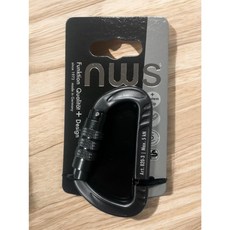 nws 德國製D型登山安全扣環 8mm, 1個