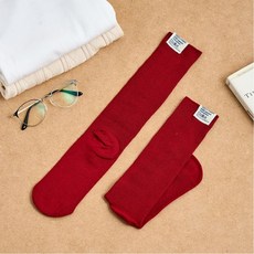 [모던하우스] 잇츠삭스 골지 레이어드 장목 양말 레드 319974