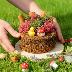 스칸디아모스 화분 만들기 diy 계피방향제 키트 수업 재료 학생 노인 어르신 가을 여름 봄, 모스 계피 자연물 만들기(P00000GR)