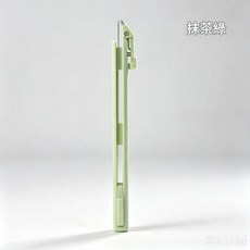 按壓式拼豆筆 超長版 省力順滑, 拼豆筆 - 綠色 - 帶蓋, 1個