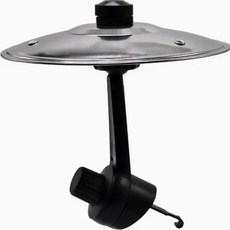 자동차 에어벤트 뮤지컬 장식 미니 타악기 심벌즈 대시보드 탭핑 리듬 드럼 운전 선물, 1. silver