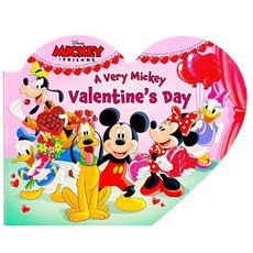 [5] Disney Mickey & Friends: A Very Mickey Valentine's Day (Shaped Board Books) [board_book]