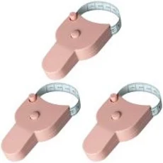 자동 망원경 텔레스코픽 테이프 측정 신체 바느질 눈금자 도구 측정기 센티미터, Pink 3PCS, 1개