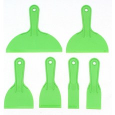 헤라 핸디코트 성에 스티커 제거 시트지부착 플라스틱헤라 6종세트 (그린) DP76612RAM, 1개
