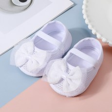 DFMEI 春秋新款0-12個月新生嬰兒步前鞋跨境百天滿月公主鞋學步軟底鞋
