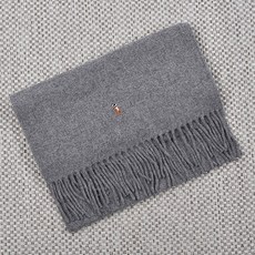 RALPH LAUREN 拉夫勞倫 POLO Unisex Signature 羊毛 100% Muffler Multi Pony