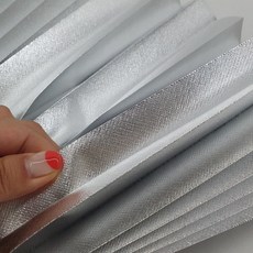 창문 무타공 블라인드 부직포 암막블라인드 블랙 붙이는 아코디언 브라인드