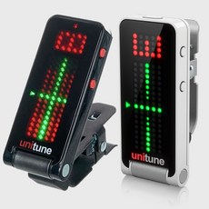TC Electronic UNITUNE CLIP 夾式調音器 - 吉他/貝斯/電吉他/烏克麗麗適用 (黑/白兩色), 1個, 黑色