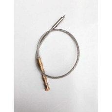 호신용 채찍 허리 묻지마 방어 무기 쇠채찍 여성 보호, 총 길이 90cm  강선 6mm., 1개