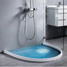 모루나루 실리콘 물넘침 방지 물막이 워터가드, 그레이 1M, 1개