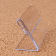 왓따 단면쇼케이스 높이35mm 2종 택1 아크릴꽂이, 75x35mm