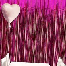 엠에스몰 파티 커튼 핑크 레드 파티룸용품